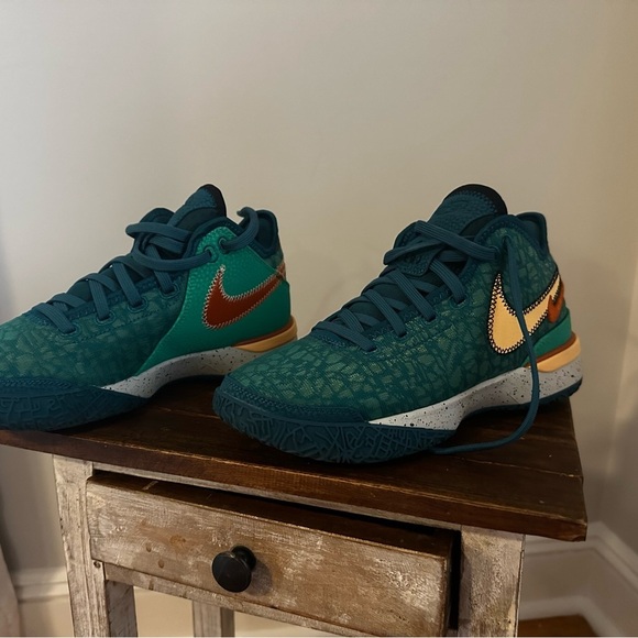 Nike Zoom LeBron NXXT Gen Geode Teal. Sz: M 6.5/ W8. In the Box. - Picture 3 of 10